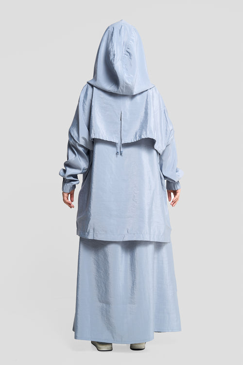 Oversized Street Flow Abaya Set – hover image