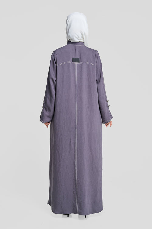 Abaya with Stitchwork – hover image