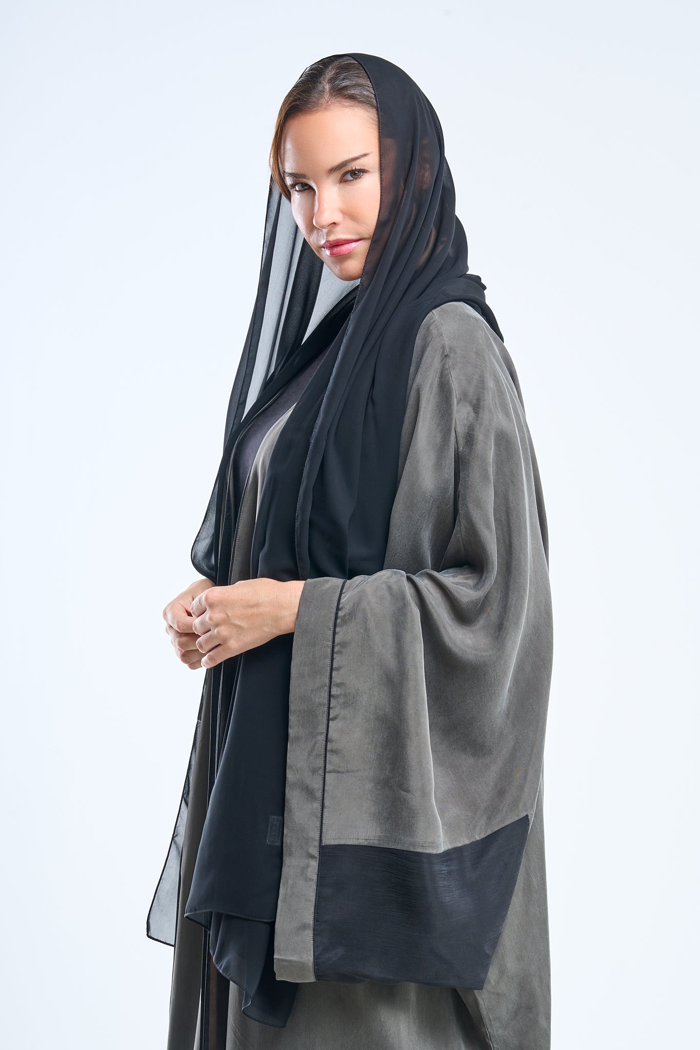 charcoal black