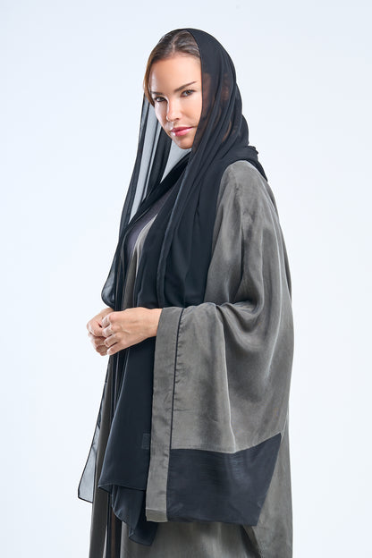 charcoal black