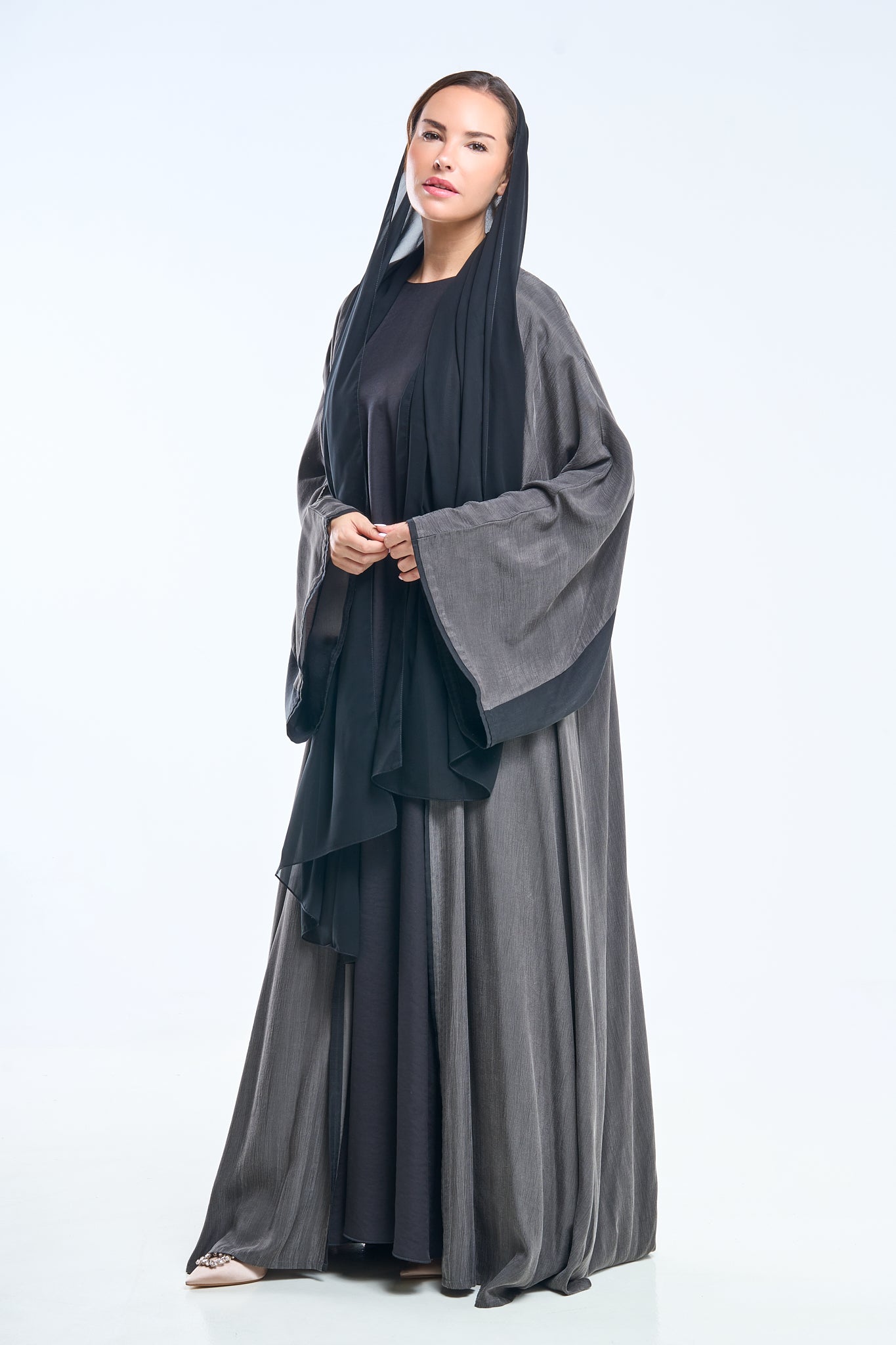 charcoal black