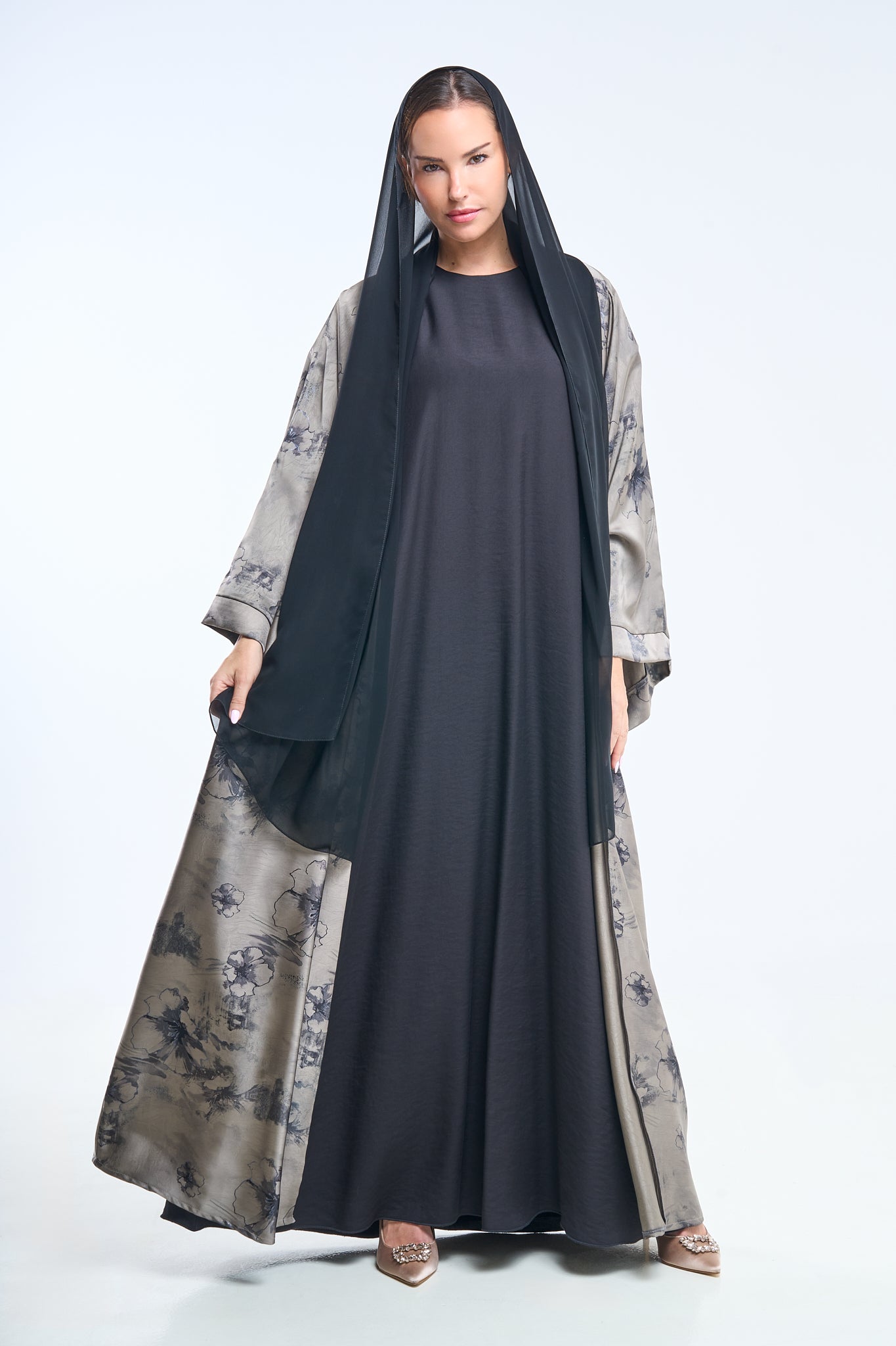 Ash Blossom Abaya