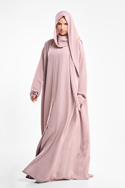 Signature Embroidered Dust Storm Abaya Set