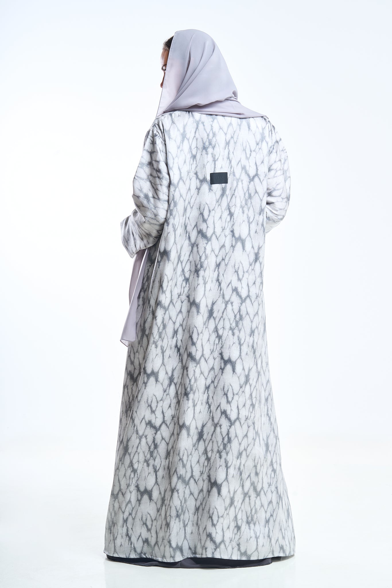 Marble Print Modern Abaya