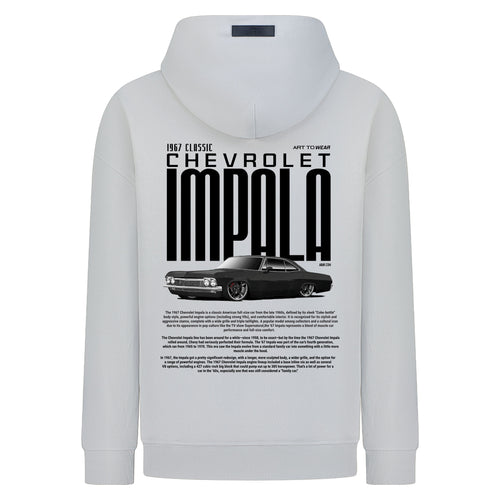 1967 Chevrolet Impala - Digital Print Design - Hoodie