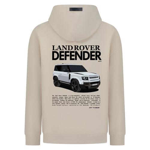 Land Rover Defender - Digital Print Design - Hoodie
