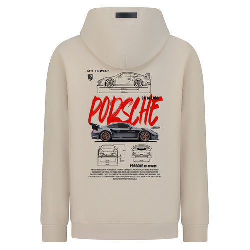 Porsche 911 GT3 RS3 - Digital Print Design - Hoodies