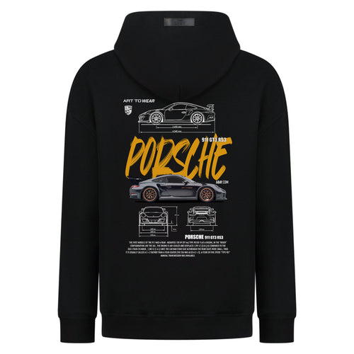 Porsche 911 GT3 RS3 - Digital Print Design - Hoodies – hover image