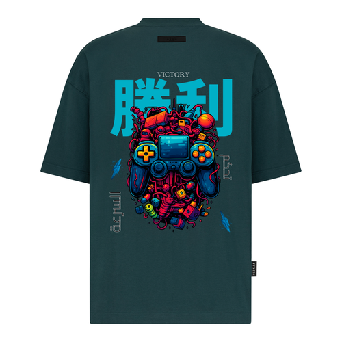Victory - Digital Print Design - Oversized T-Shirt