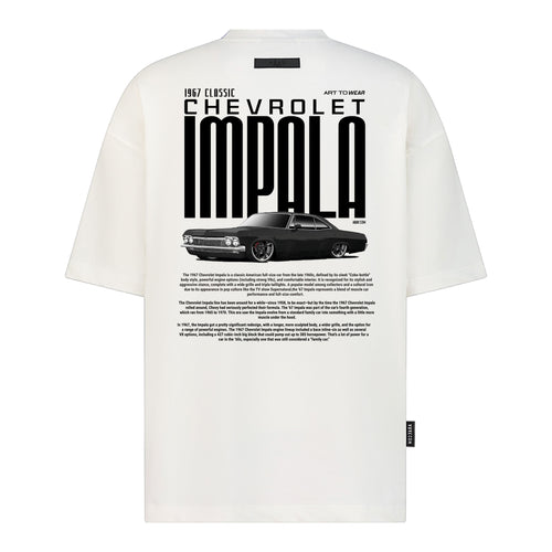 1967 Chevrolet Impala - Digital Print Design - Oversized T-Shirt – hover image