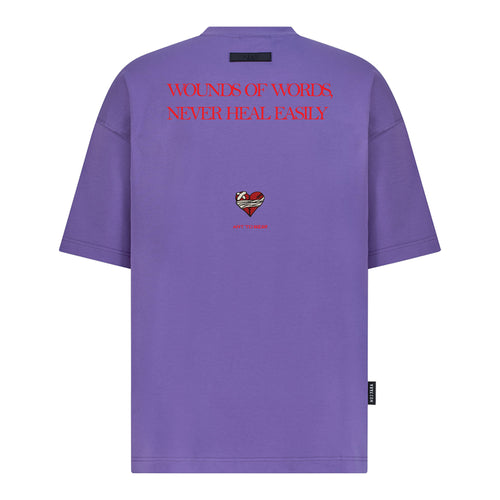 Maksur - Broken Heart Arabic Streetwear - Digital Print Design - Oversized T-Shirt – hover image