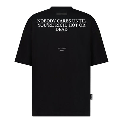 Nobody Cares - Digital Print Design - Oversized T-Shirt