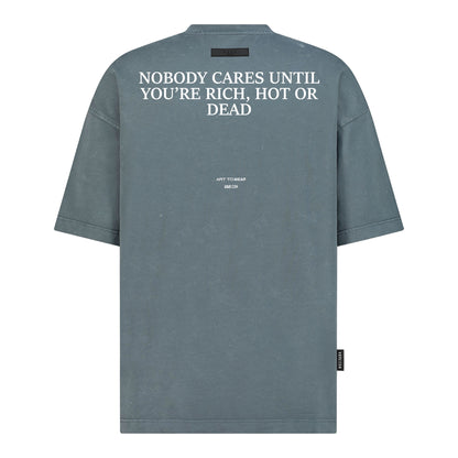 Nobody Cares - Digital Print Design - Oversized T-Shirt