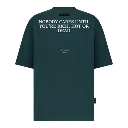 Nobody Cares - Digital Print Design - Oversized T-Shirt