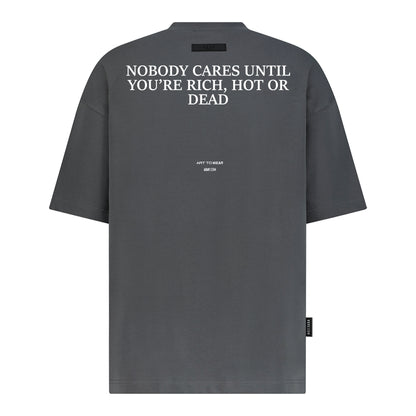 Nobody Cares - Digital Print Design - Oversized T-Shirt