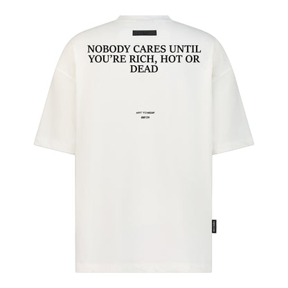 Nobody Cares - Digital Print Design - Oversized T-Shirt