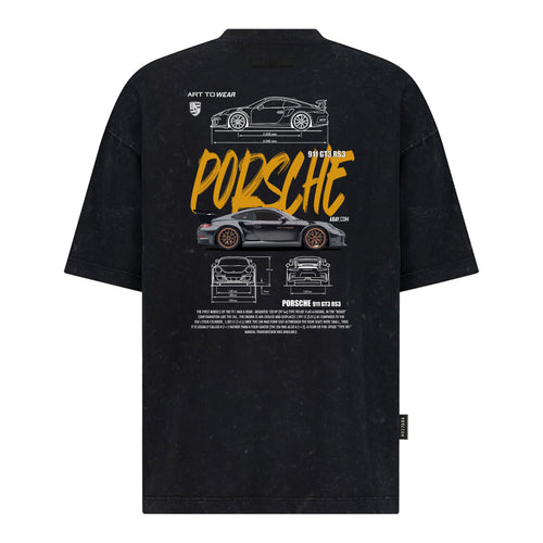 Porsche 911 GT3 RS3 - Digital Print Design - Oversized T-Shirt