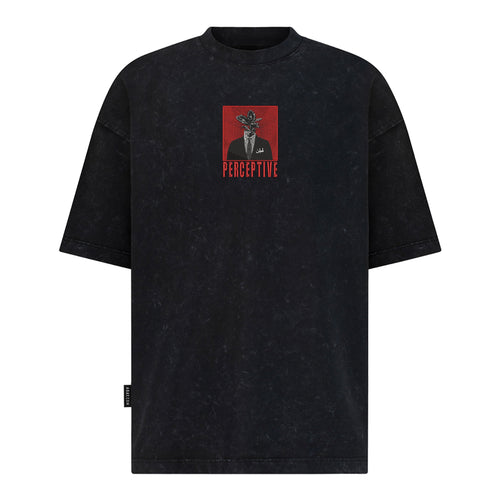 Perceptive - Embroidery - Oversized T-Shirt – hover image