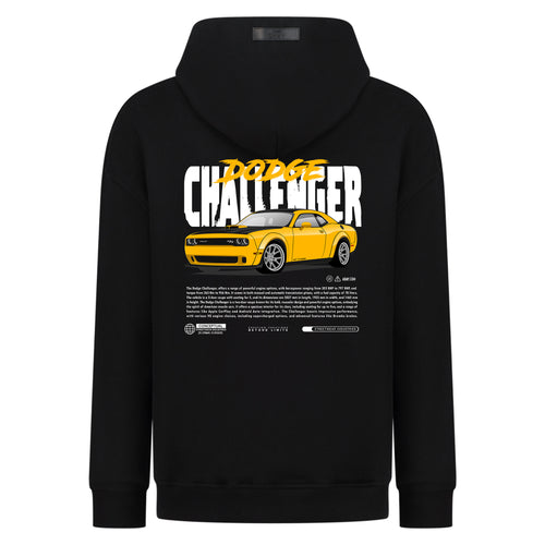Dodge  Challenger - Digital Print Design - Hoodie