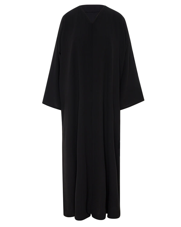 Classic Abaya with Clean Draped Cut