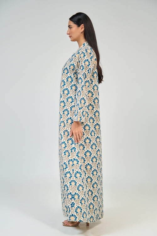 Azure Garden Abaya – hover image
