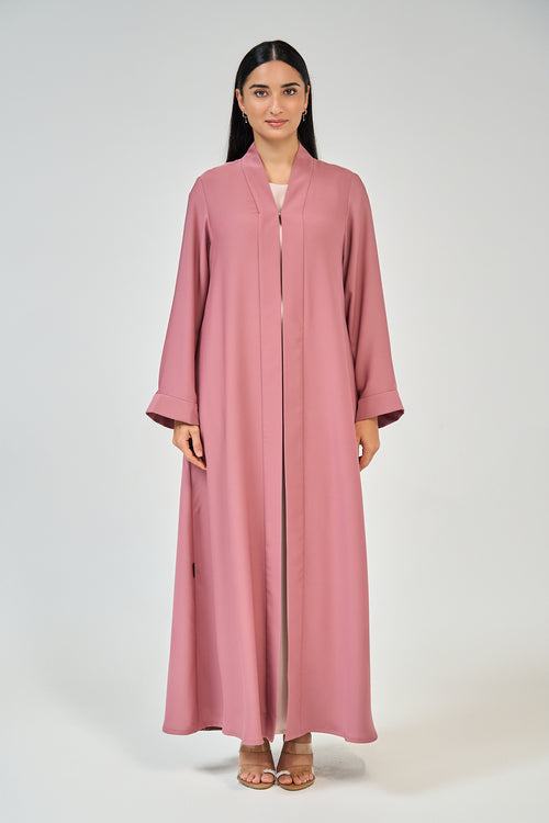 Rosewood Tailored Open Abaya