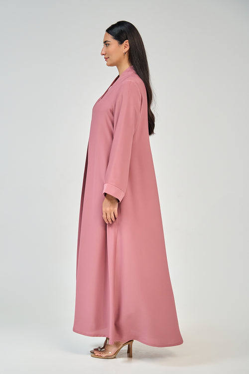 Rosewood Tailored Open Abaya – hover image