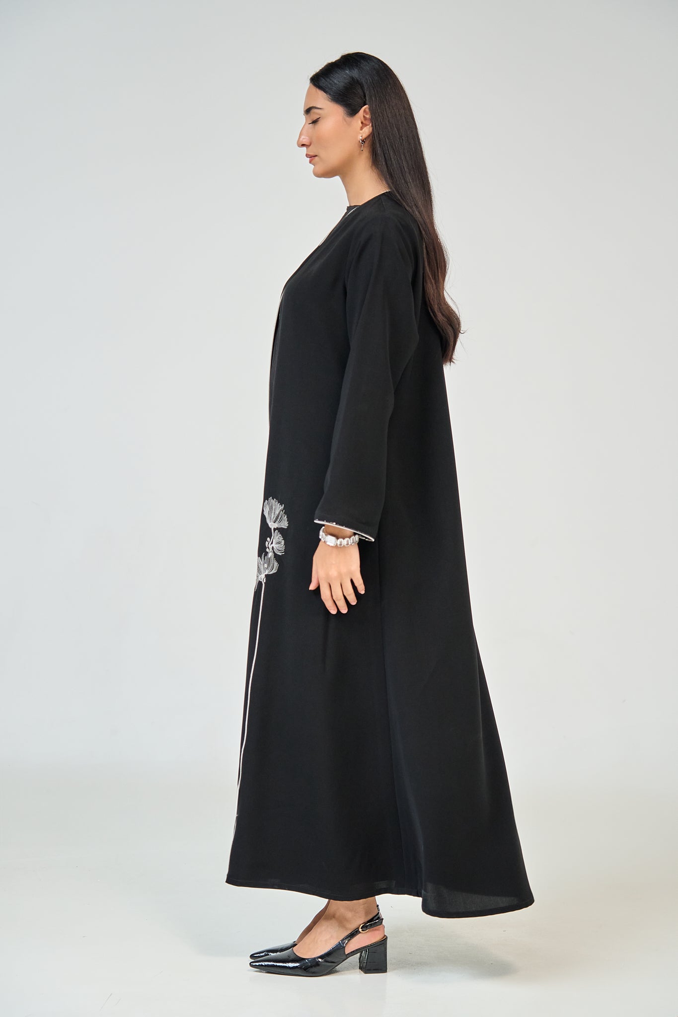 عباية نوير جاكار هلالية (نسخة)