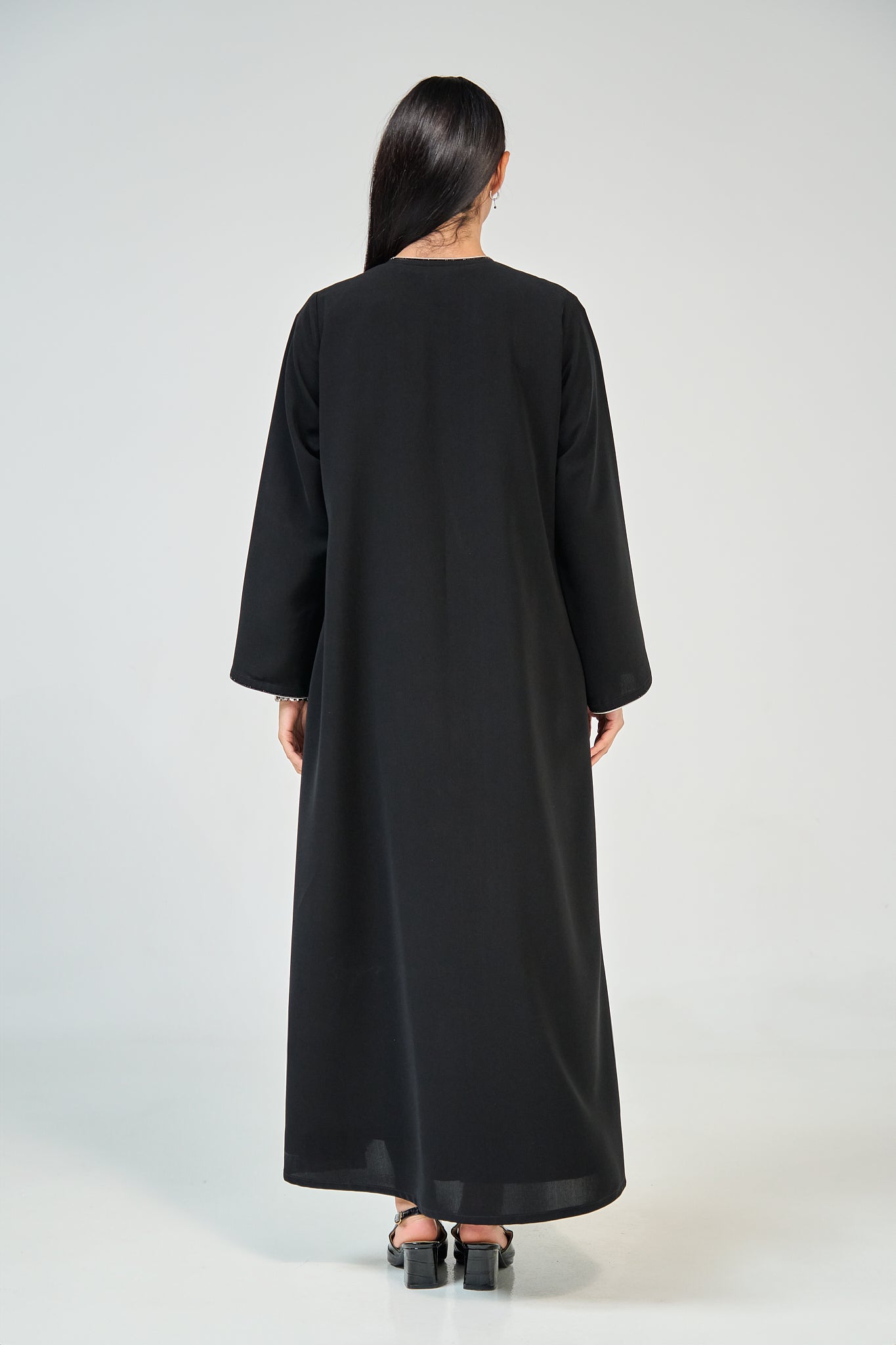 عباية نوير جاكار هلالية (نسخة)