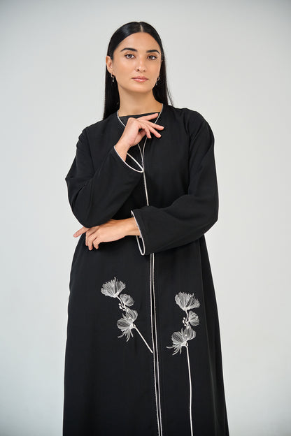 عباية نوير جاكار هلالية (نسخة)
