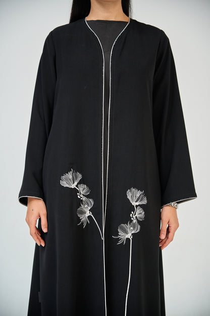 عباية نوير جاكار هلالية (نسخة)