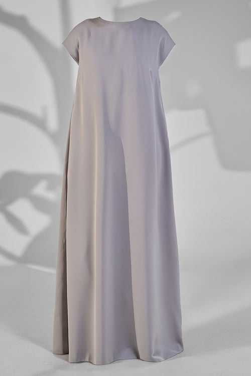 Celeste Crepe Lavender Essential Inner Dress Abaya – hover image