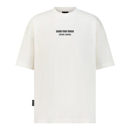 Guard Your Tongue - Digital Print Design - Oversized T-Shirt – hover image