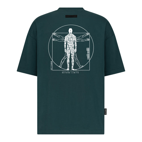 Human Words - Digital Print Design - Oversized T-Shirt – hover image