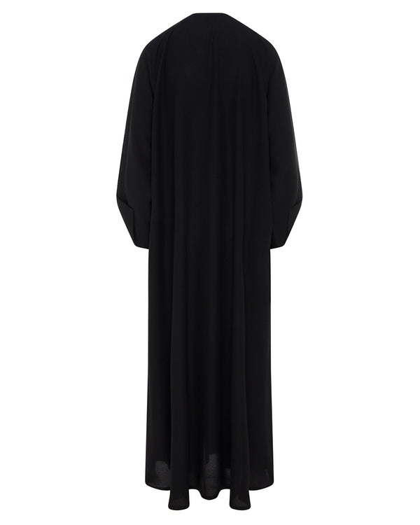 Abaya with Lace Sleeve Detail – hover image