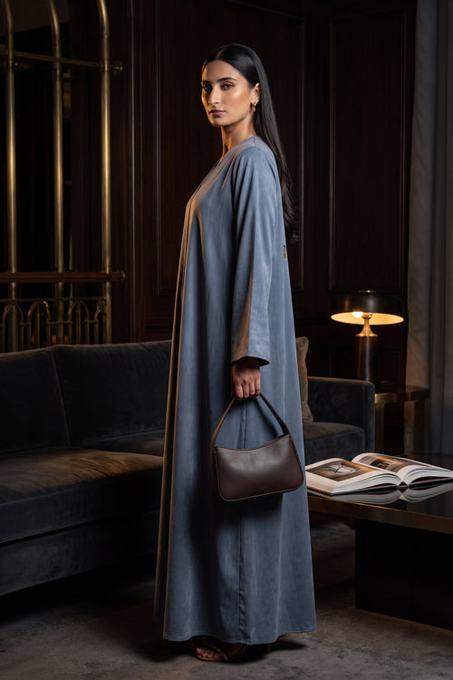 Mist Blue Essential Abaya