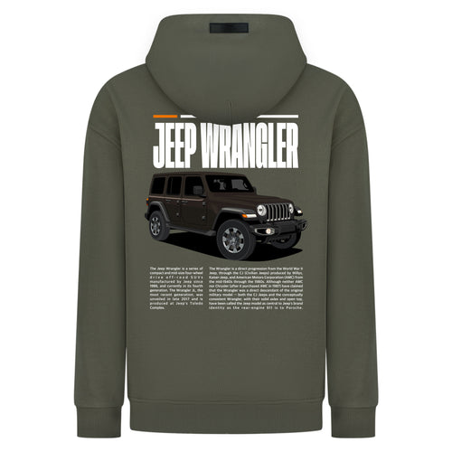 Jeep Wrangler - Digital Print Design - Hoodie