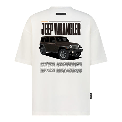Jeep Wrangler - Digital Print Design - Oversized T-Shirt