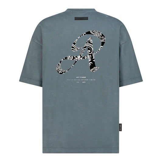 Abay Font Tee - Digital Print Design