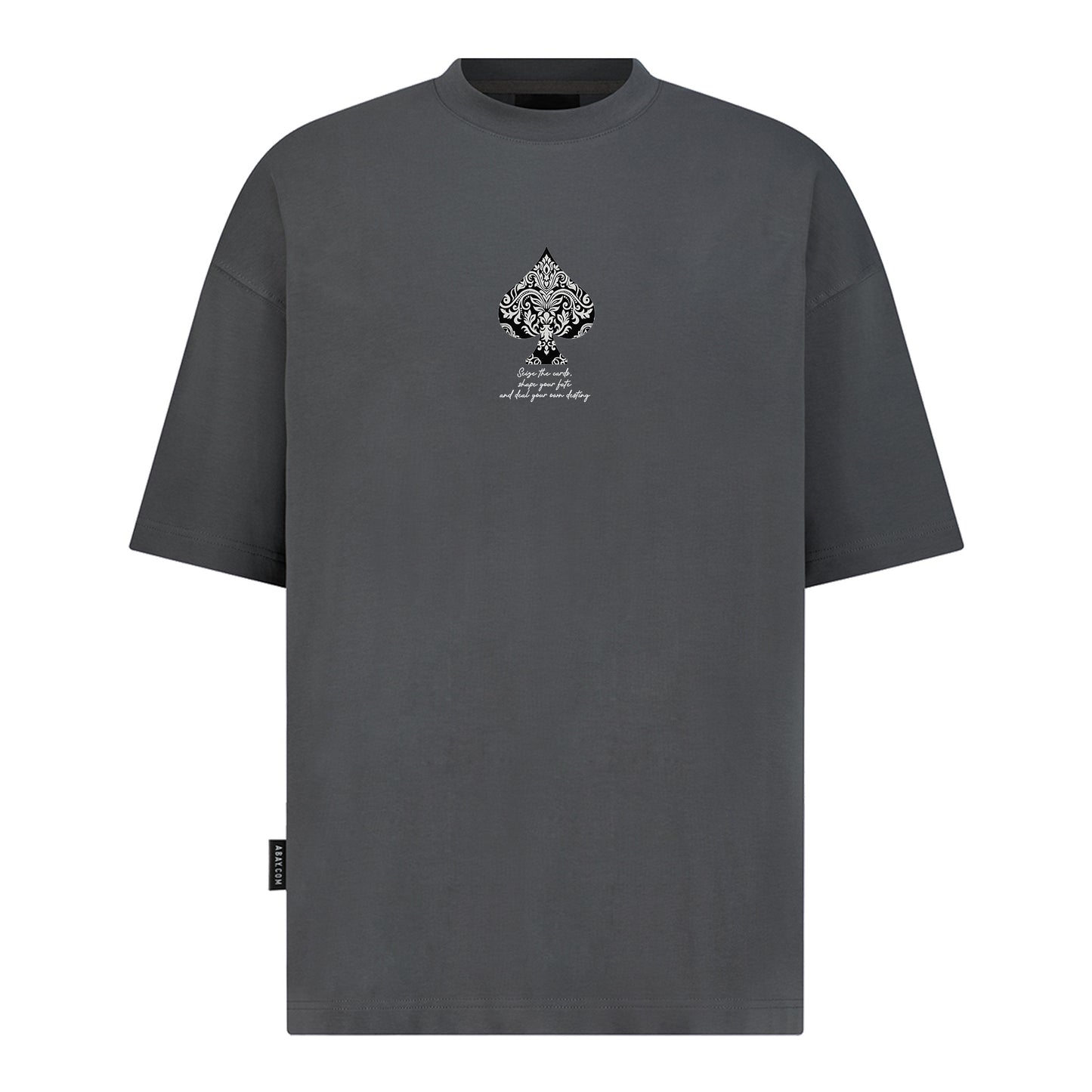 Abay Font Tee - Digital Print Design