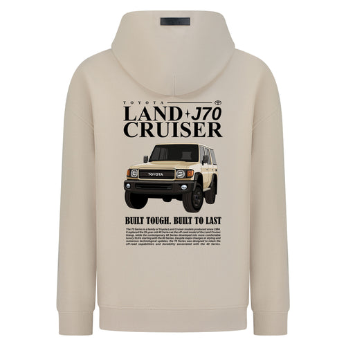 Land Cruiser J70 - Digital Print Design - Hoodie – hover image