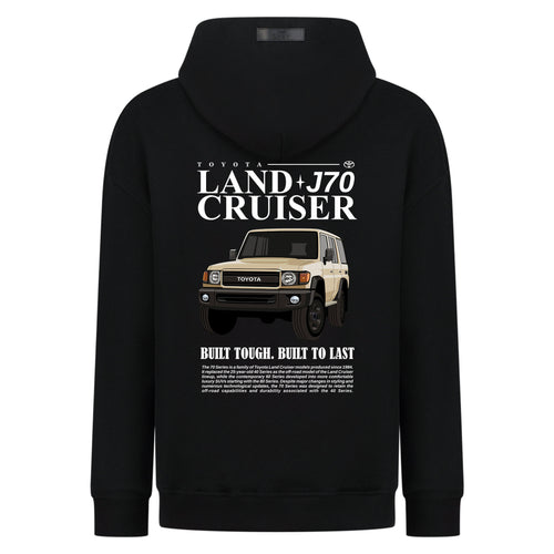 Land Cruiser J70 - Digital Print Design - Hoodie