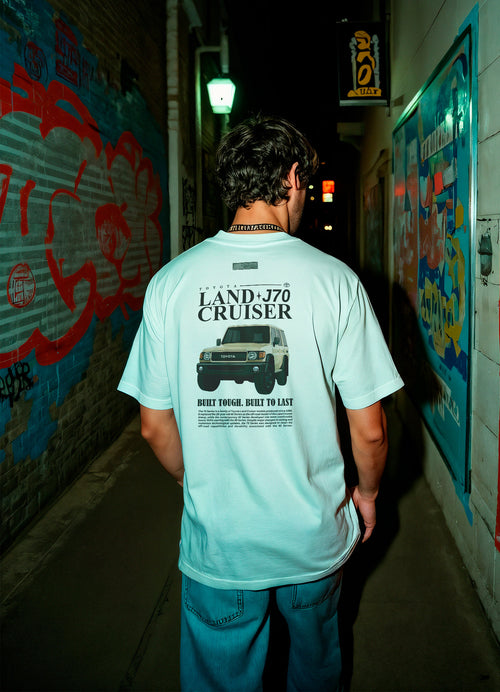 Land Cruiser J70 - Digital Print Design - Oversized T-Shirt – hover image