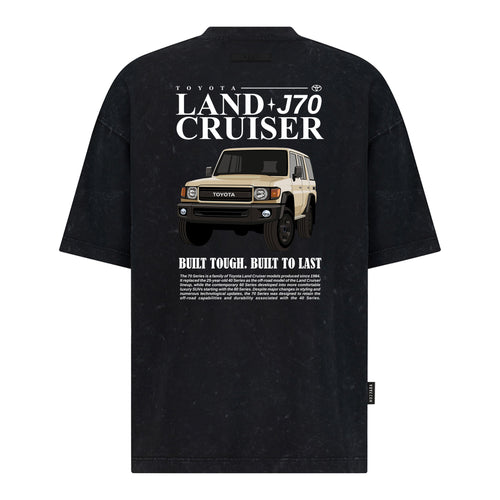Land Cruiser J70 - Digital Print Design - Oversized T-Shirt
