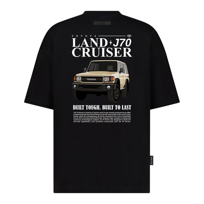 Land Cruiser J70 - تصميم طباعة رقمية - تي شيرت كبير الحجم