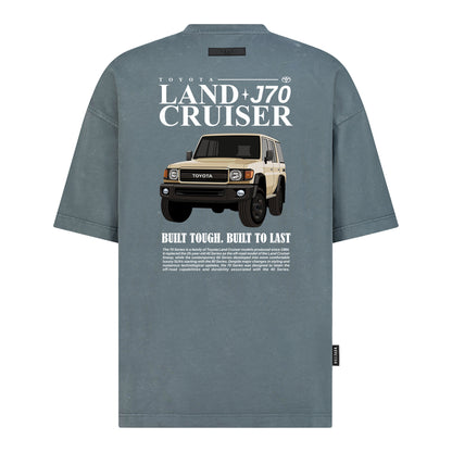 Land Cruiser J70 - تصميم طباعة رقمية - تي شيرت كبير الحجم