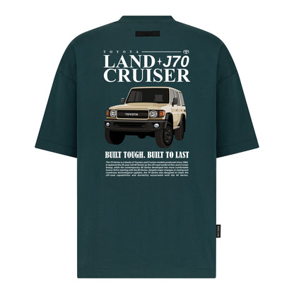 Land Cruiser J70 - تصميم طباعة رقمية - تي شيرت كبير الحجم