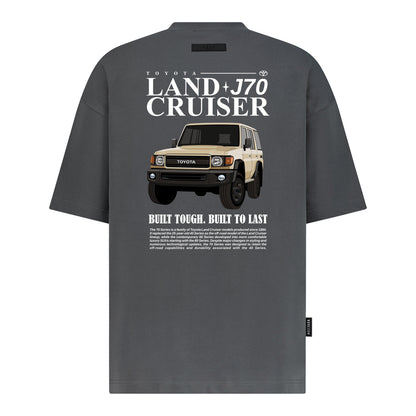 Land Cruiser J70 - تصميم طباعة رقمية - تي شيرت كبير الحجم