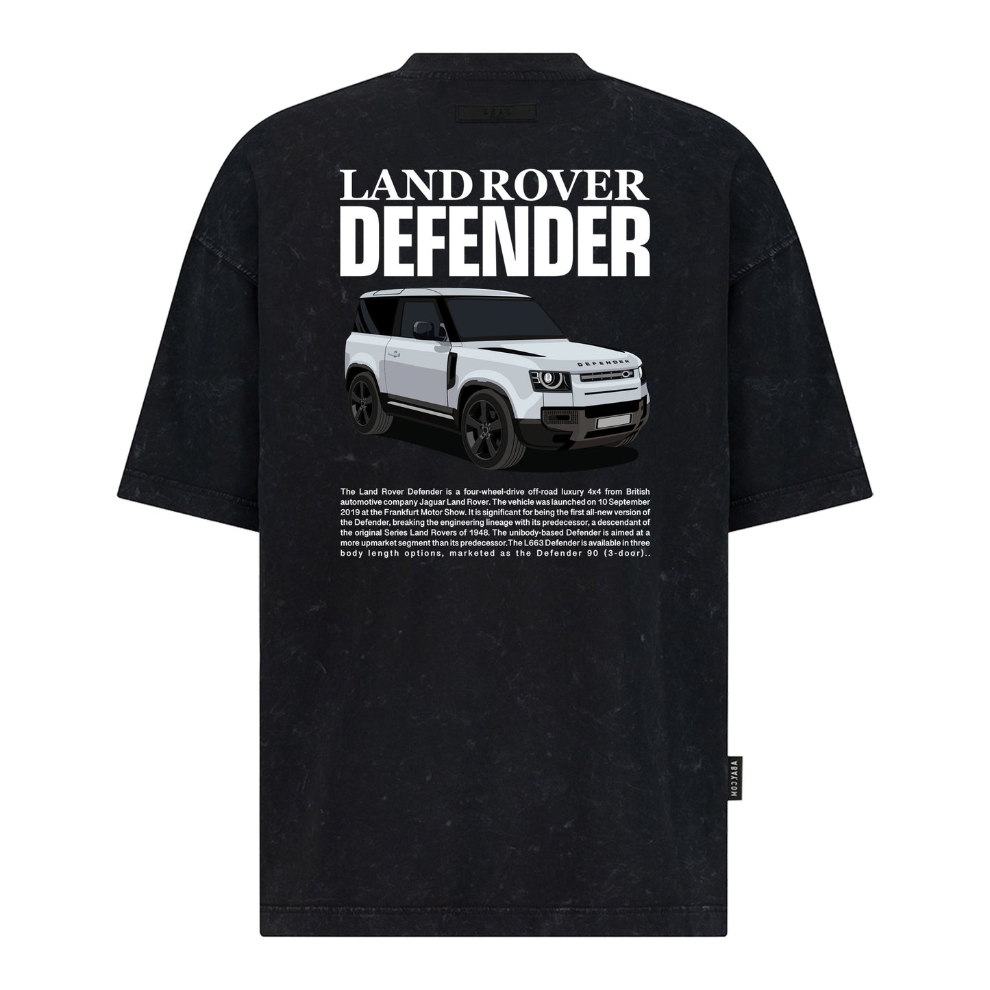 Land Rover Defender - Digital Print Design - Oversized T-Shirt