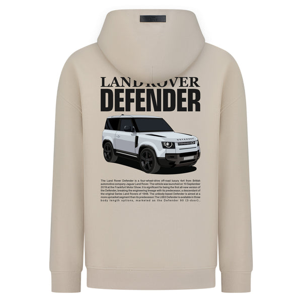 Land Rover Defender - Digital Print Design - Hoodie